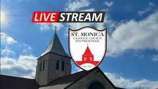 Mass at St. Monica Catholic Church