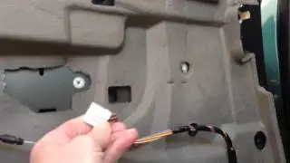 BF Ford Falcon door trim removal & actuator