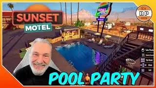 Pool Party At The Sunset Motel