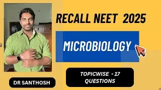RECALL NEETPG 2025| MICROBIOLOGY |