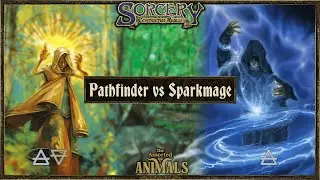 PATHFINDER (💨/🪨) vs SPARKMAGE (💨), Sorcery: Contested Realm Gameplay