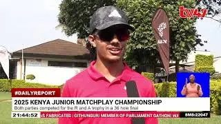 2025 Kenya junior match play championships held at Sigona golf club