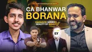 @CA Bhanwar Borana on Anna Sebastian Case, Politics, CA Journey & Rankers Strategy 🔥 | Shubham Gupta