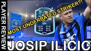 MOST UNDERRATED STRIKER IN FIFA 20?! 96 TEAM OF THE SEASON SO FAR JOSIP ILICIC PLAYER REVIEW!