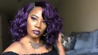 This Wig is Life ! Messy bob new  born Magic Lace mlc175 ft samsbeauty