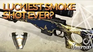 CS:GO - Luckiest Smoke Shot Ever?