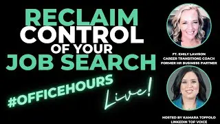 HOW TO RECLAIM CONTROL OF YOUR CAREER TRANSITION WITH JOB SEARCH STRATEGY