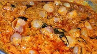 Baby Onion Masala gravy - Small Onion Masala curry
