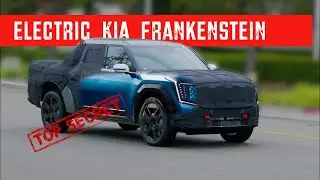 First ever Kia Electric Pickup Test Mule spotted in US
