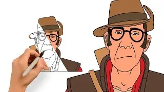 Drawing Sniper (TF2) | Team Fortress 2 Sharpie Art Tutorial