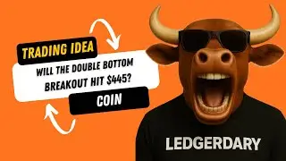 COIN&rsquo;s Neckline Moment: Will the Double Bottom Breakout Hit $445?