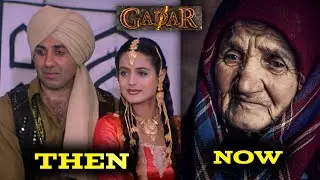 Gadar (2001-2023) movie cast || Then and Now #gadar