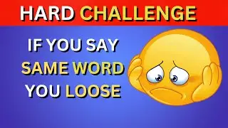 Avoid Saying The SAME Answers 🤫 | The No-Match Challenge  Game 🎮