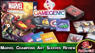 Gamegenic Marvel Champions Art Sleeves Review