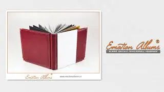 Album foto rosu si alb | Emotion Albums