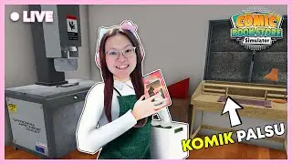 BIKIN KOMIK PALSU BIAR CEPAT KAYA ?!! [COMIC BOOK STORE SIMULATOR INDONESIA]