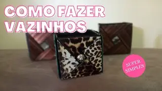 DIY- cachepô lindo e super fácil de fazer