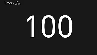 100 Second Countup Timer