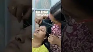 eye brows threading look & like beauty spa nagondahali Whitefield banglore karnataka