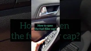 HOW TO OPEN THE FUEL TANK CAP #car #comedy #hundai