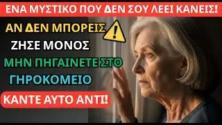 «Αν δεν μπορείς να ζήσεις μόνος σου, ΜΗΝ πας σε γηροκομείο – Δοκίμασε ΑΥΤΟ!»