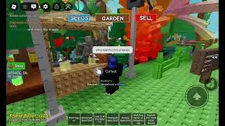 Showing shakals and garden in grow a garden 
