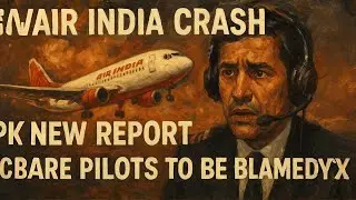 Air India Crash Report: Shocking Truth Revealed | Are Pilots Being Blamed?
