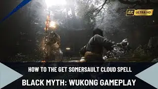 Black Myth: Wukong Gameplay Get The Somersault Cloud Spell