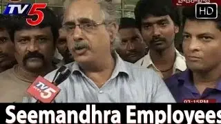 Seemandhra Employees Vs Telangana  Employees -   TV5