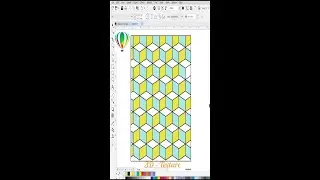 3D - Texture |Stairs| in Corel draw #shorts #coreldraw