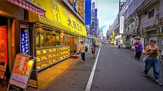 Japan: Tokyo Ueno, Naka-Okachimachi Summer Walk &bull; 4K HDR