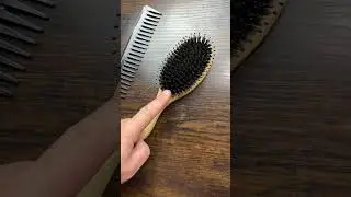 Эта расческа из щетины кабана просто УДИВИТЕЛЬНА!