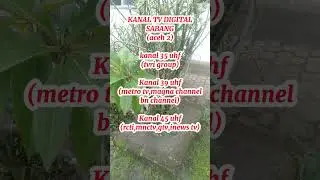 TERBARU ‼️kanal tv digital sabang aceh #siarantvdigital #sinyaltvdigital