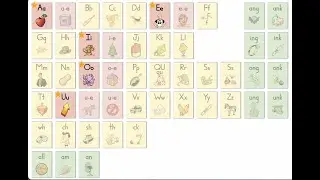 FUNdations letter drill, digraphs, glued sounds