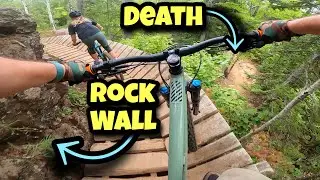 The Best Downhill MTB Trail In Michigan | The Flow - Copper Harbor