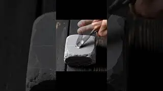 ASMR Chisel Cutting Stone &ndash; Incredibly Smooth Slice