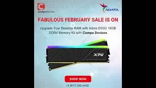 Upgrade Your Desktop RAM with Adata D35G 16GB DDR4 Memory Kit! #compudevices #memory #desktopmemory