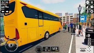 U K Couch Bus Driving Game 3d - city bus drive 3d - Bus Game Android gameplay - Khizar Gamer