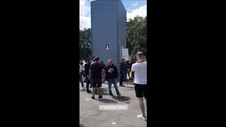 'Churchill Killed Hitler' Counter Protesters Gather in London Following Violent Anti Racism Rallies