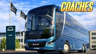 ETS2 Coaches DLC: First Look at the MAN Lion&rsquo;s Coach #ets2 #eurotrucksimulator2