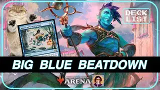 💧💧💧 MONOBLUE IS BUSTED | BO1 Ranked | Standard | MTG Arena | Platinum | #MTGONE