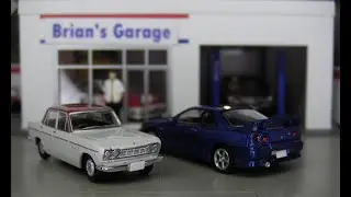 TLV NEO Nissan Skyline 25GT Turbo + 1965 Prince Skyline 2000GT 開箱
