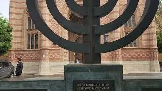 Holocaust Menorah Memorial, Bucharest Romania