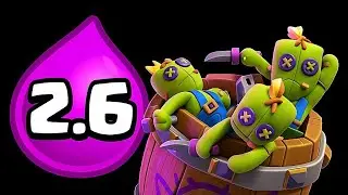 100% WIN RATE WITH 2.6 LOG BAIT DECK