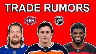HABS TRADE RUMORS: Defenceman Shopping! Montreal Canadiens News, Rumours NHL Free Agency 2022