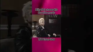 Billy Idol: This is the music I like #billyidol #interview #70spunk #80srock #80sthrowback #ukpunk