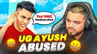 UG Ayush *ABUSED* S8ul Sid On Live !!🚫🤬 Emulator vs Mobile Drama 🤡 @UnGraduateGamer