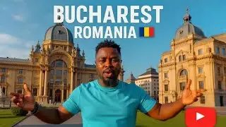 ROMANIA BUCHAREST WALK TOUR 🇷🇴 