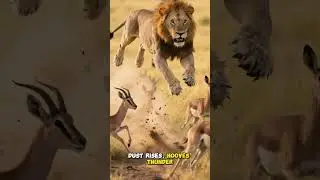 The hunt begins&hellip; 🦁 Who will survive?#wildlife #lion #hunting