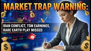 Market Trap Warning: Iran Conflict, TSM Earnings, & The Rare Earth Play You Missed.
